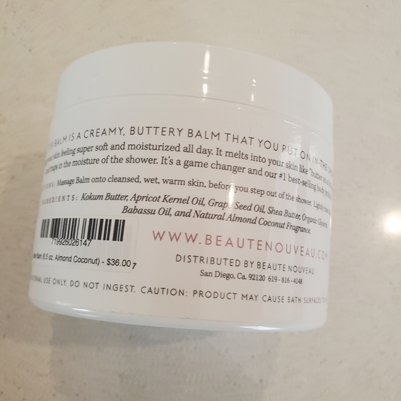 New. Almond, coconut butter balm - Picture 3 of 4
